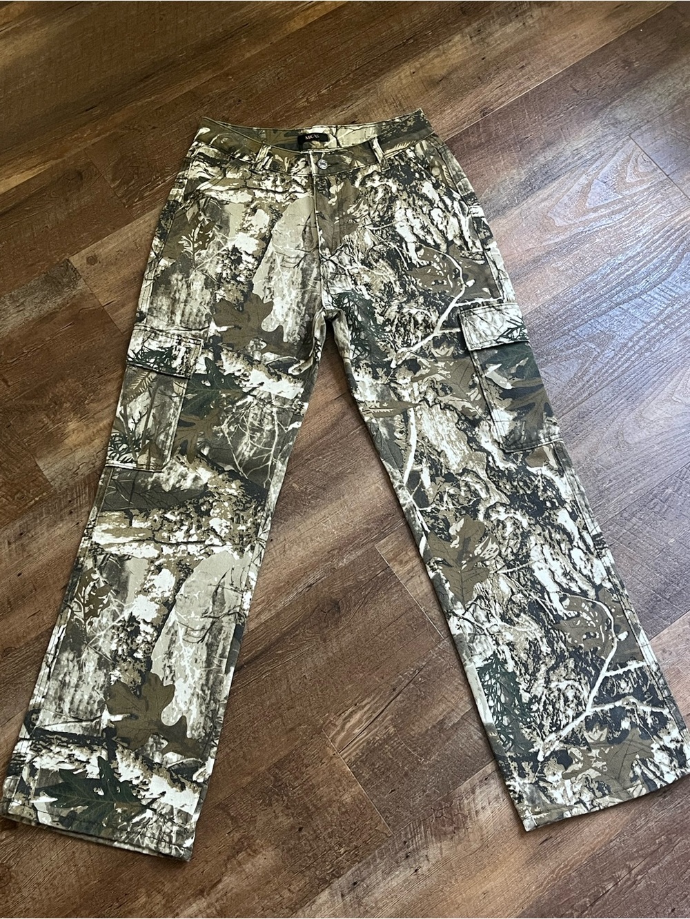 Mica’s brand Cargo Pants in Camouflage Brown